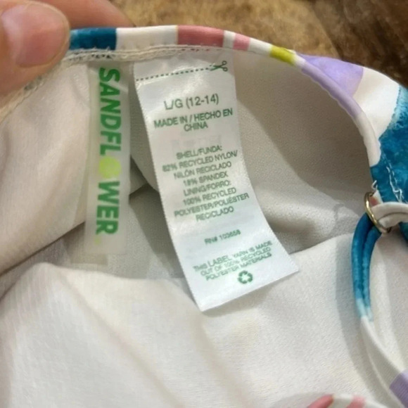 One Piece Swimsuit‎ NWT Size Large 12-14 - Picture 5 of 5